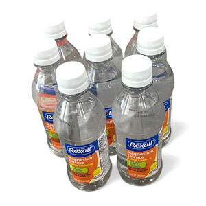 Lot of 8 Rexall Magnesium Citrate Oral Laxative Lemon Flavor 10 oz EXP 9/26 NEW